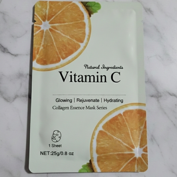 Other - Vitamin C Collagen Essence Mask - Orange